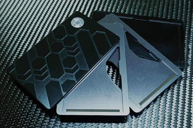 Zeus Wallet - Aluminum CNC, Box Edition
